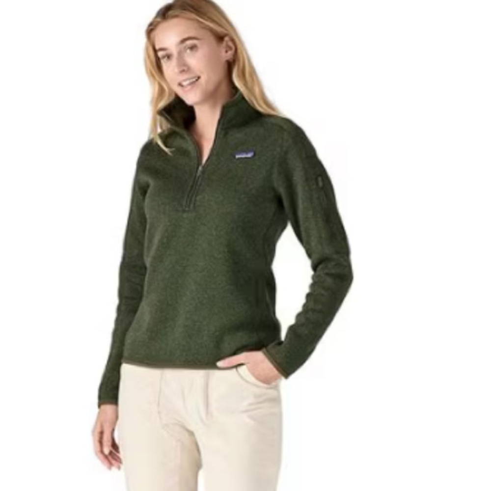 Patagonia Green Better Sweater Quarter-Zip